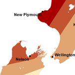 Earthquake zones