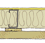 Cladding and insulation for steel-framed exterior wall