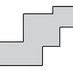 Effect of concrete slab shape on R-value