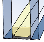 Surface numbering order for glass panes in an IGU